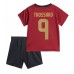 Maillot de foot Belgique Leandro Trossard #9 Domicile vêtements enfant Europe 2024 Manches Courtes (+ pantalon court)